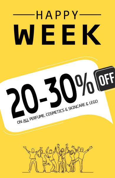 Happy Week 20-30%