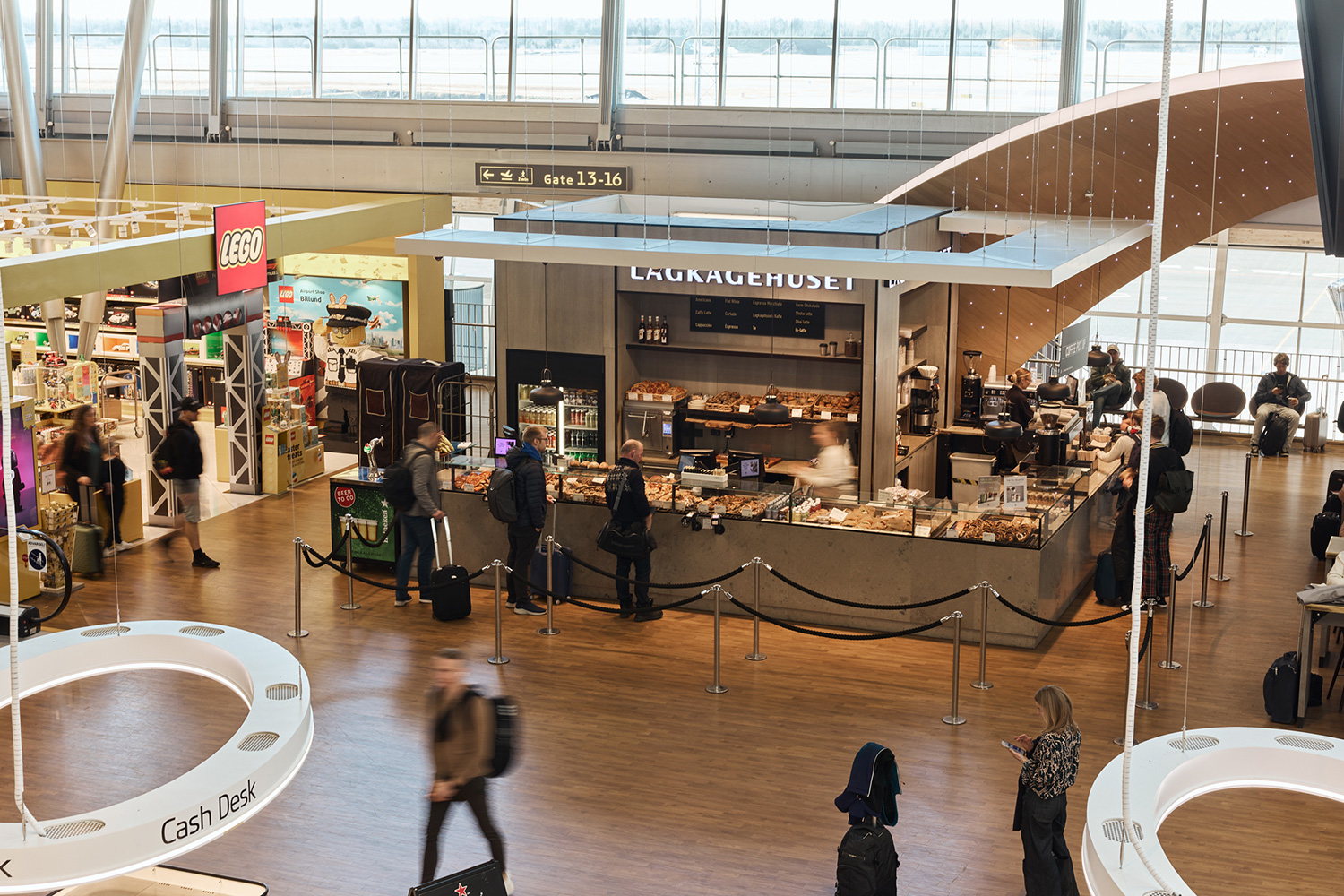 Lagkagehuset I Billund Lufthavn April 2025